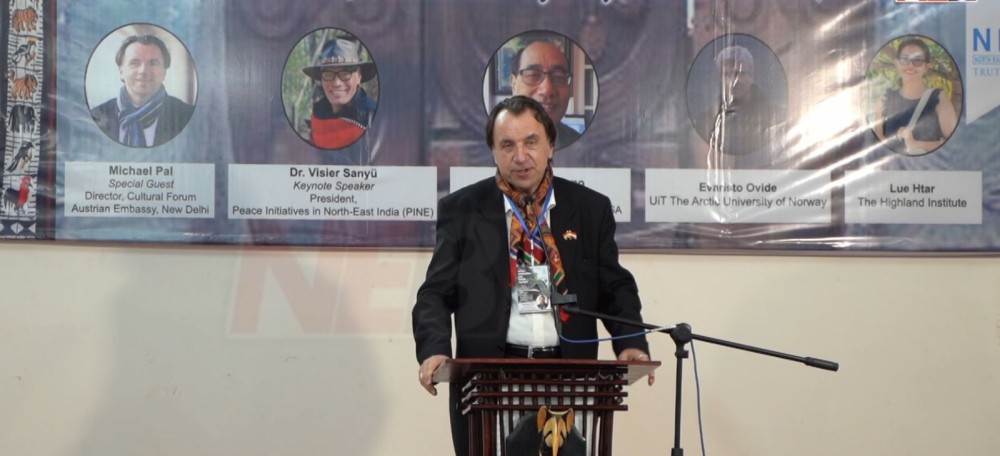 ) Michael Pal, Director of the Cultural Forum, Austrian Embassy, New Delhi.